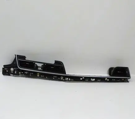 Dashboard air vent grill cover trim