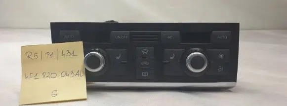 Audi A6 S6 C6 4F Climate control unit 4F1820043AL