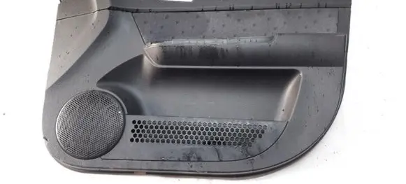 Front door card panel trim