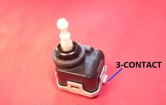 Opel Vectra C Headlight level adjustment motor 00787806