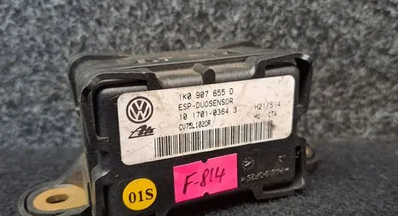 Audi TT TTS Mk2 ESP acceleration yaw rate sensor 1K0907655D