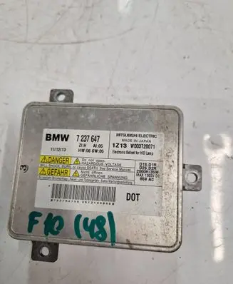 BMW 5 F10 F11 Headlight ballast module Xenon 7237647