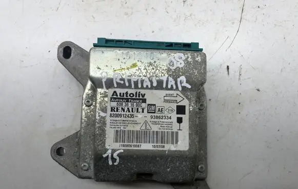 Nissan Primastar Airbag control unit/module 8200912435