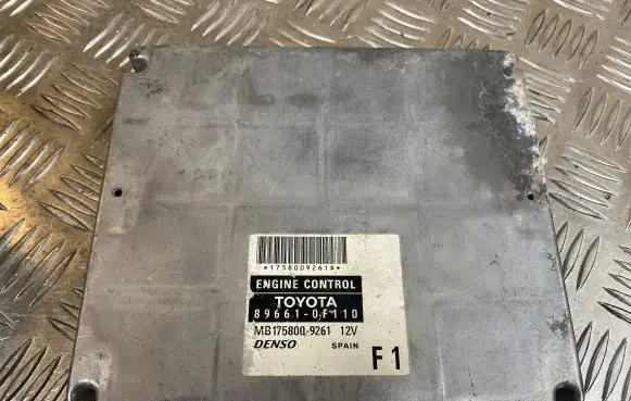 Toyota Corolla Verso AR10 Engine control unit/module 896610F110 1758009261 MB1758009261