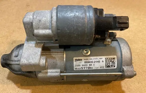 Citroen Berlingo Starter motor 9832577880 25H96426BKC ESW2021HE