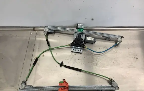 Fiat Scudo Front door window regulator with motor 400985B 080407