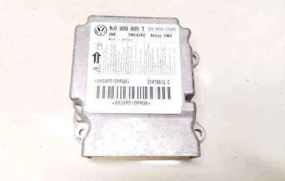 Volkswagen Golf V Airbag control unit/module 1K0909605T 5WK43412