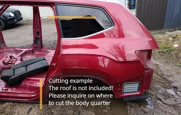 Volkswagen Atlas Rear quarter panel 