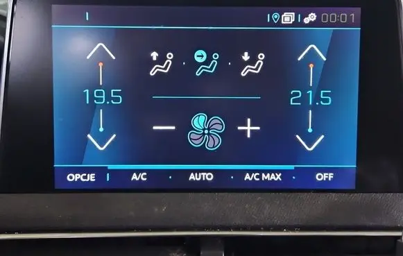 Peugeot 3008 II Screen/display/small screen 9830424280 IMPRK1531667