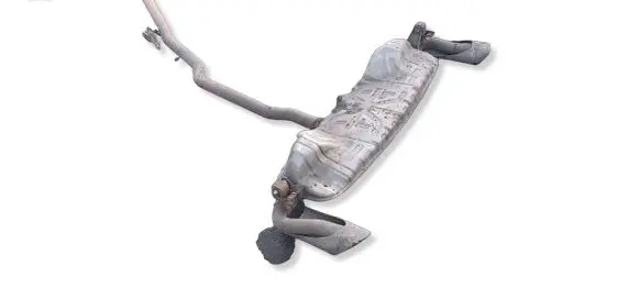 Porsche Cayenne (9PA) Muffler/silencer 