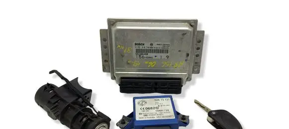 Alfa Romeo 156 Engine ECU kit and lock set 0281010740