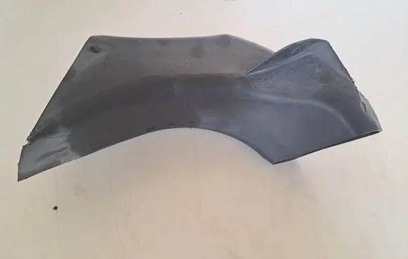 Cabin air duct channel
