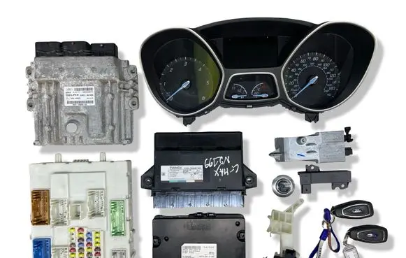 Ford Grand C-MAX Engine ECU kit and lock set 97RI010012 9080SA40480743 BV6112A650AEL