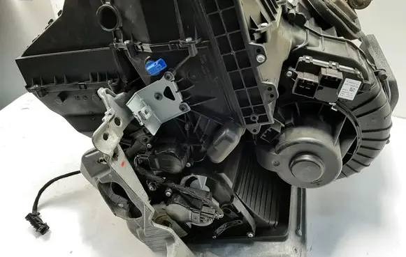 Interior heater climate box assembly