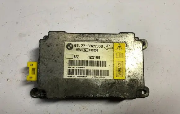 BMW 7 E65 E66 Airbag control unit/module 6929553 65776929553 12231799