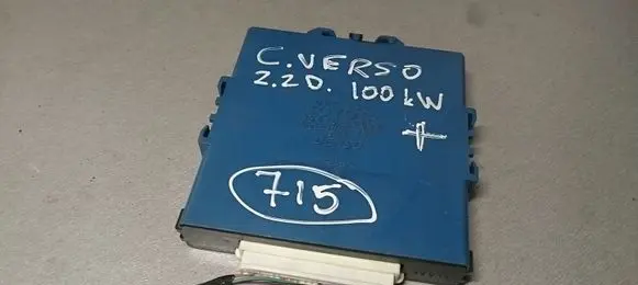 Toyota Corolla Verso E121 Combustion control unit/module 896180F020 MB1238009021