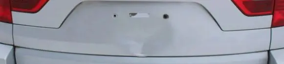 BMW X3 E83 Front door trim (molding) 