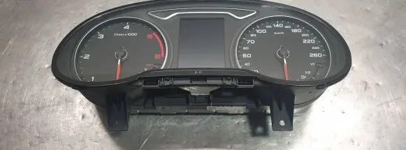 Audi A3 S3 8V Speedometer (instrument cluster) 8V0920870H 07102013 1355010692