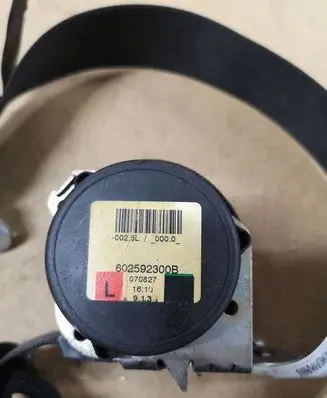 Opel Zafira B Rear seatbelt 602592300B