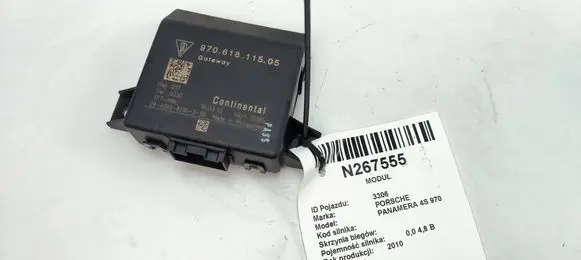 Porsche Panamera (970) Gateway control module 97061811505 28400082103