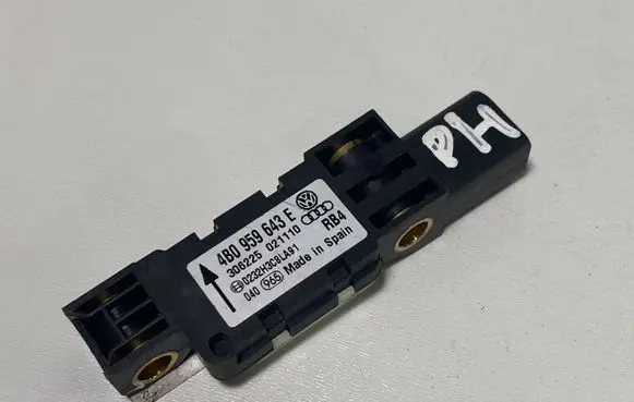 Airbag deployment crash/impact sensor