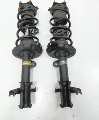 Front shock absorber with coil spring