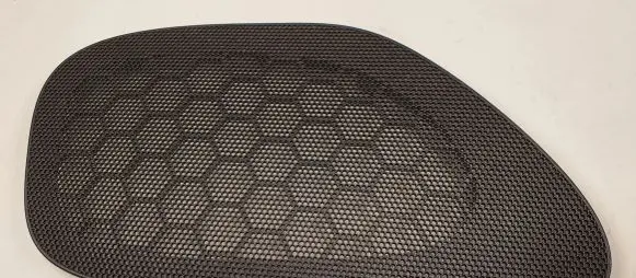 Saab 9-5 Front door speaker cover trim 12801532
