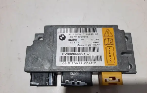 BMW 7 E65 E66 Airbag control unit/module 037125060