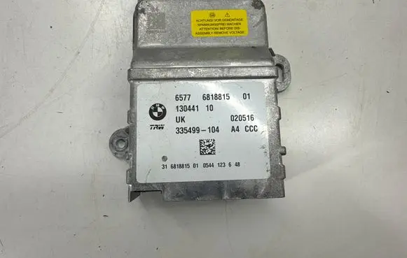 BMW X1 F48 F49 Airbag control unit/module 6818815 65776818815