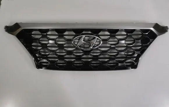 Hyundai Santa Fe Front bumper upper radiator grill 86366S1100