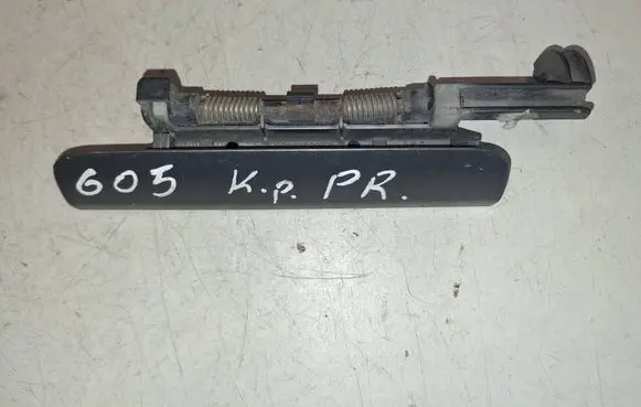 Peugeot 605 Front door exterior handle 9256238180 925623827C