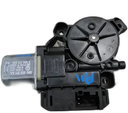 Volkswagen Polo V 6R Front door window regulator motor