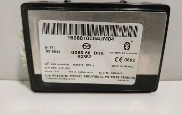 Mazda 6 Bluetooth control unit module 7257426 K2352 1508810