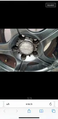 Renault Safrane R15 alloy rim 3790 Xc385654082a K05l0106368