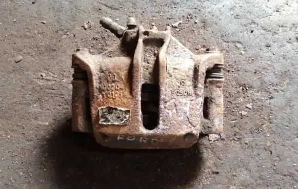 Peugeot 206 Front brake caliper 0204Y01214