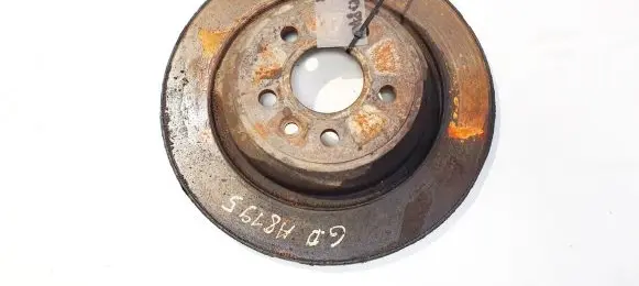 Volvo S80 Rear brake disc neventiliuojamas
