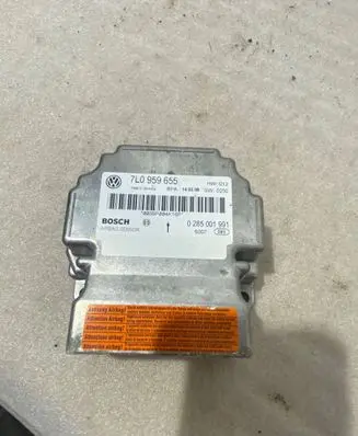 Volkswagen Touareg I Airbag control unit/module 7L0959655 0285001991 0039P004K16P