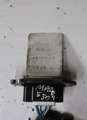 Mazda 323 Heater blower motor/fan resistor HB151BC5E