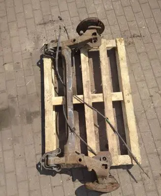 Rear axle beam