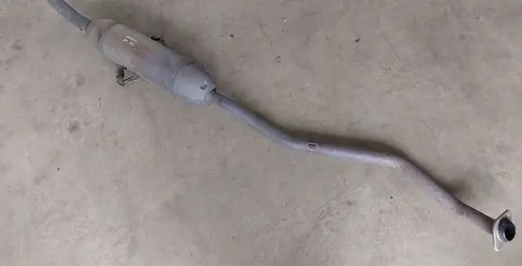 Toyota Verso Catalyst/FAP/DPF particulate filter