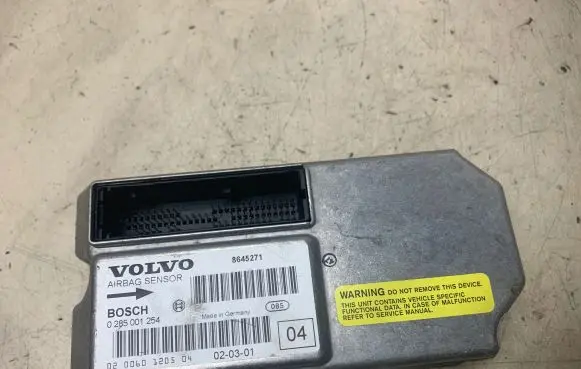 Volvo S60 Airbag control unit/module 0285001254 020060120504 8645271