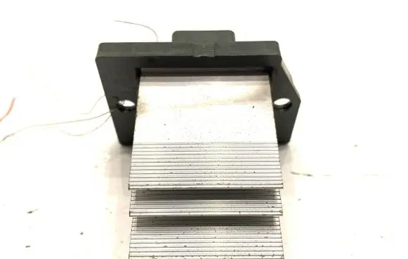 Heater blower motor/fan resistor