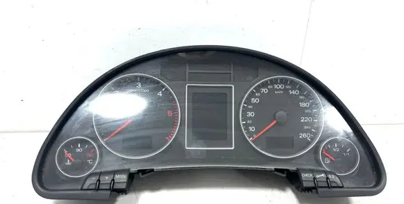 Audi A4 S4 B7 8E 8H Speedometer (instrument cluster) 8E0920901D 0263626080 0291000160