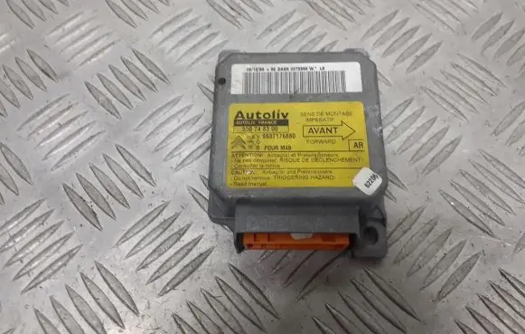 Citroen Berlingo Airbag control unit/module 9637176880