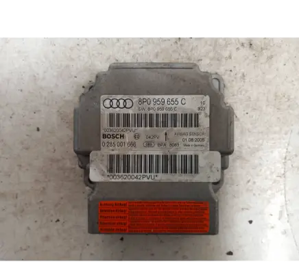 Audi A3 S3 8P Airbag control unit/module 8P0959655C 0285001666
