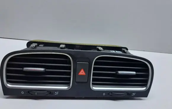 Volkswagen Golf VI Dash center air vent grill 5K0815736D