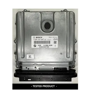 BMW 5 F10 F11 Engine control unit/module DDE8586538 8586538 0281031947