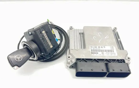Mercedes-Benz CLK A209 C209 Engine ECU kit and lock set 2095451908 A6761506679
