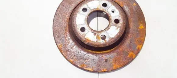 Audi A5 8T 8F Rear brake disc neventiliuojamas