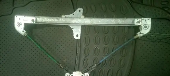 Opel Agila A Sliding door window regulator with motor 09206369 50005263